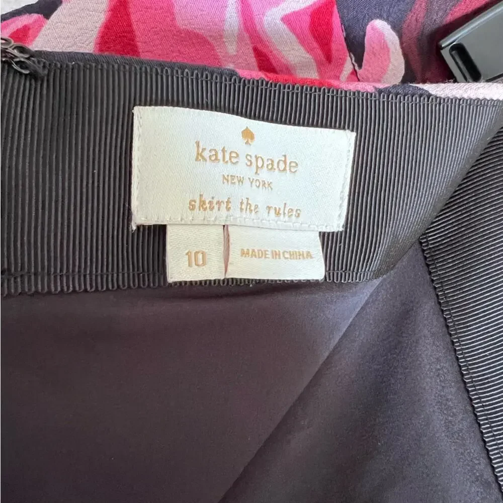 Kate Spade New York Rosa Crepe Midi Skirt‎